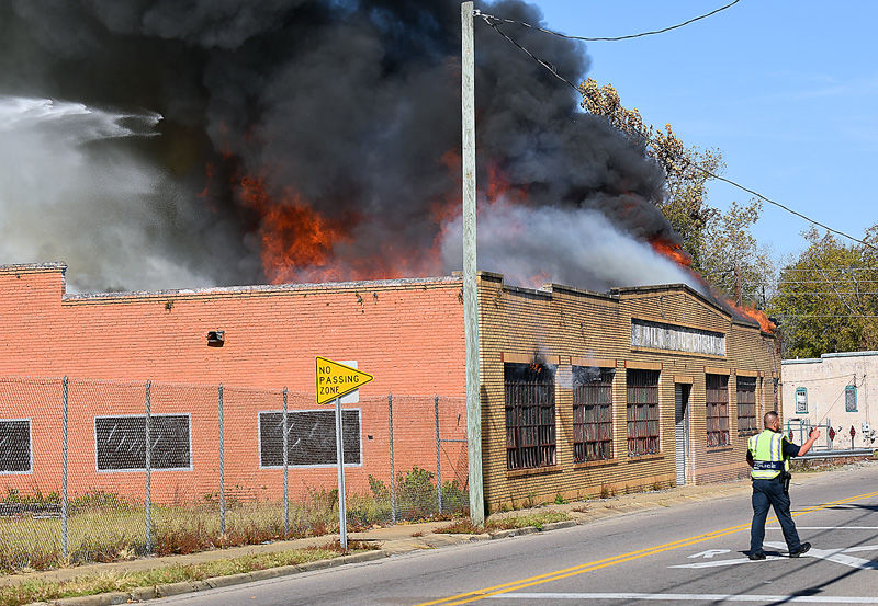Fire destroys Meadow Gold building